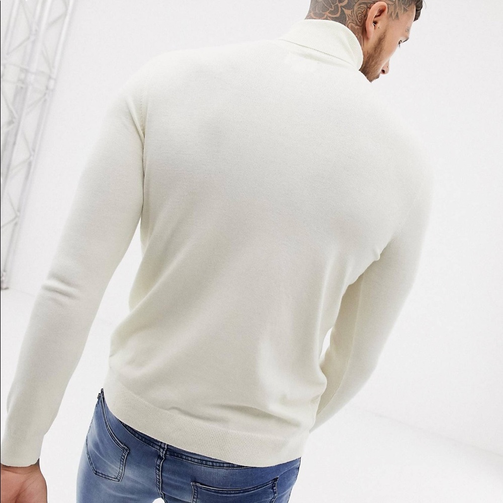 Pull&Bear cream turtleneck